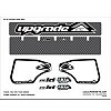Upgrade 'Carbon' Wing Decal for Hyper 8/ST Wing