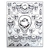 White Skullz' Decal Sheet