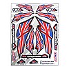 Union Jack Flag' Decal Sheet