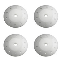 Team Associated&nbsp;Factory Team 16mm Tapered Shock Pistons (4) 10x1.1mm