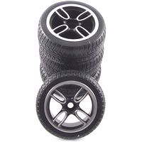 Carisma Mini Cooper JCW Pre-Glued Wheels & Tyres (4)