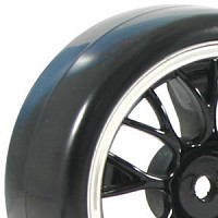 Fastrax&nbsp;Y-Spoke Drift Wheel & V2 Tyre Set (4) - Chrome