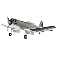 FMS&nbsp;F4U Corsair 1400 Series ARTF with Retracts - Silver