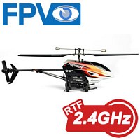 Hubsan FPV Invader Fixed Pitch Helicopter with 2.4Ghz Radio System