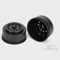 Proline&nbsp;Proline F-11 +3 offset 2.2/3.0 Black Wheels for SC10RS 2WD, SC10 4x4 and other SC trucks