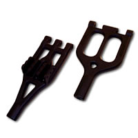 RPM&nbsp;A-Arms for the Associated Monster GT & Thunder Tiger MTA-4 - Black