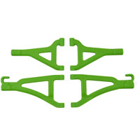 RPM&nbsp;Front Upper & Lower A-arms for the Traxxas 1/16th Scale E-Revo - Green