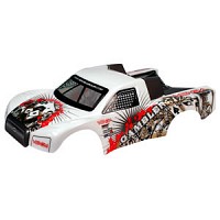 Venom Gambler Short Course Bodyshell - White