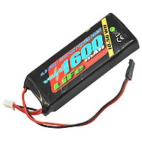 Voltz&nbsp;1600mAh 2S 6.6v LiFe RX Stick Battery Pack