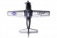 FMS North American T-28 Trojan 1400 Series ARTF Aircraft - Silver