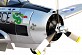 FMS North American T-28 Trojan 1400 Series ARTF Aircraft - Silver