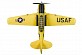 FMS&nbsp;Mini AT6 Texan 800 Series RTF Electric Warbird with 2.4ghz Radio System - Yellow