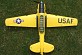 FMS&nbsp;Mini AT6 Texan 800 Series RTF Electric Warbird with 2.4ghz Radio System - Yellow