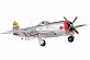 FMS&nbsp;P-47 Thunderbolt 1700 Series ARTF Electric Warbird with Retract Landing Gear