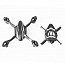 Hubsan X4L Mini Quadcopter Bodyshell Assembly