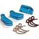 Anodised Aluminium Clutch Shoe Set