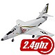A4 Skyhawk 64mm Ducted Fan Electric Foam RTF Jet with 2.4ghz Radio - Grey