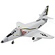A4 Skyhawk 64mm Ducted Fan Electric Foam ARTF Jet w/o TX/RX - Grey