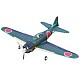 Mini A6M3 Zero 800 Series ARTF Electric Warbird w/o TX/RX