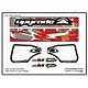 'Camo' Wing Decal for Proline Standard 1/8th Wing - Red
