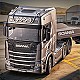 New! HUINA 1/24 Scania 770S RC Truck & Trailer Set RTR