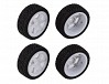 TEAM ASSOCIATED REFLEX 14R HOONITRUCK WHEELS/TYRES RUBBER