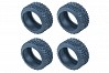 TEAM ASSOCIATED NANO SPORT PIN TYRES BLUE (4)