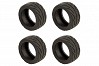 TEAM ASSOCIATED NANO SPORT RADIAL TYRES BLACK (4)