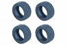 TEAM ASSOCIATED NANO SPORT RADIAL TYRES BLUE (4)
