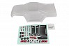 TEAM ASSOCIATED RIVAL MT10 V2 CLEAR BODYSHELL