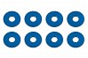 TEAM ASSOCIATED TC7/TC7.1/7.2 FT WHEEL HEX SPACER SET (4x0.5 4x1.0)