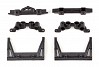 ASSOCIATED CR12 SHOCK TOWERS & BUMPER MOUNTS