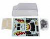 TEAM ASSOCIATED MT12 MONSTER VAN BODYSHELL SET CLEAR