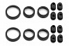 TEAM ASSOCIATED FACTORY TEAM REAR HUB INSERTS (RC8B3/RC8B3.1) Pair for AS81077