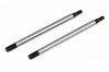 ASSOCIATED RC8B3/RC8B3.1 FACTORY TEAM CHROME SHOCK SHAFTS 30.5mm