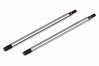 ASSOCIATED RC8B3/RC8B3.1 FACTORY TEAM CHROME SHOCK SHAFTS 39.5mm