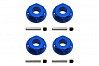 TEAM ASSOCIATED SC10 4x4 FT ALUMINIUM WHEEL HEXES (4)