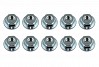 TEAM ASSOCIATED NUTS M4 SERRATED WHEEL NUTS