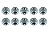 TEAM ASSOCIATED NUTS M4 SERRATED WHEEL NUTS