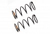 TEAM ASSOCIATED FRONT SHOCK SPRINGS ORANGE 5.10 LB/IN L44M