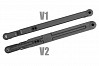 CORALLY SUSPENSION ARM LONG V2 LOWER REAR COMPOSITE 1 PC