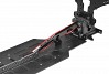 CORALLY CHASSIS BRACE V2 REAR SWISS 7075 T6 HARD BLACK TRUCK