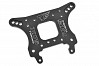 CORALLY SHOCK TOWER XTR FRONT 7075 ALUMINIUM 5MM BLACK