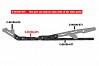 CORALLY CHASSIS STIFFENER XTR CENTRE GRAPHITE 3MM