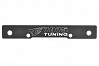 CORALLY SUSPENSION ARM MOUNT RR SWISS 7075 T6 3MM HARD BL.