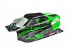 CORALLY POLYCARBONATE BODY ASUGA XLR PAINTED GREEN CUT 1 PC
