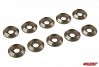 CORALLY ALUMINIUM WASHER FOR M5 FLAT HEAD SCREWS OD=8mm Gun Metal (10pcs)