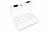CORALLY ASSORTMENT BOX LARGE 3-21 ADJUSTABLE COMPARTMENTS 364 X 248 X 50MM