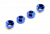 CENTRO ALUMINIUM SERVO MOUNT COLLARS (4) - BLUE