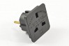 CML DISTRIBUTION PLUG ADAPTOR - UK TO EU CONVERTER